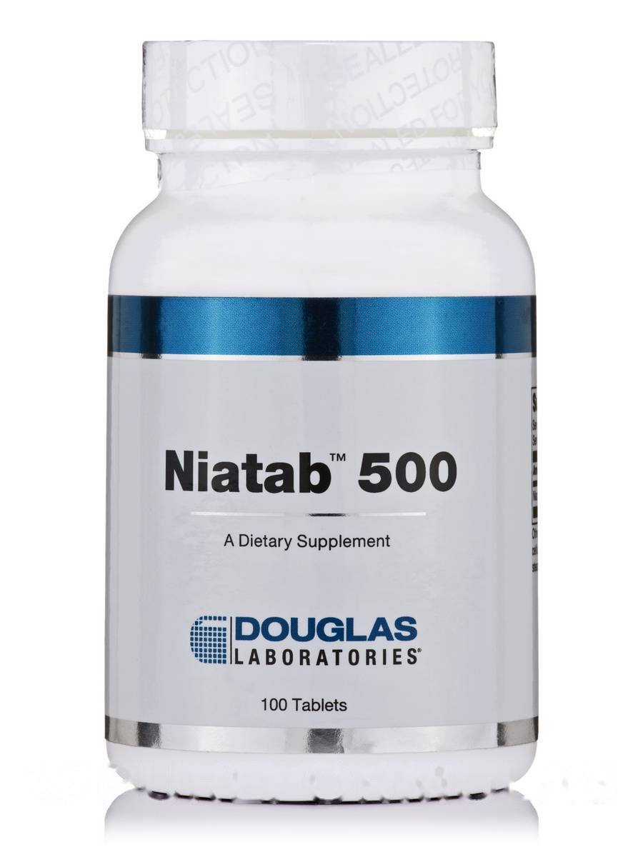 Найтаб 500, Niatab, Douglas Laboratories, 100 таблеток BX833