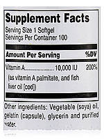 Вітамін А, Vitamin A, Douglas Laboratories, 100 м'яких гелів BX842, фото 6