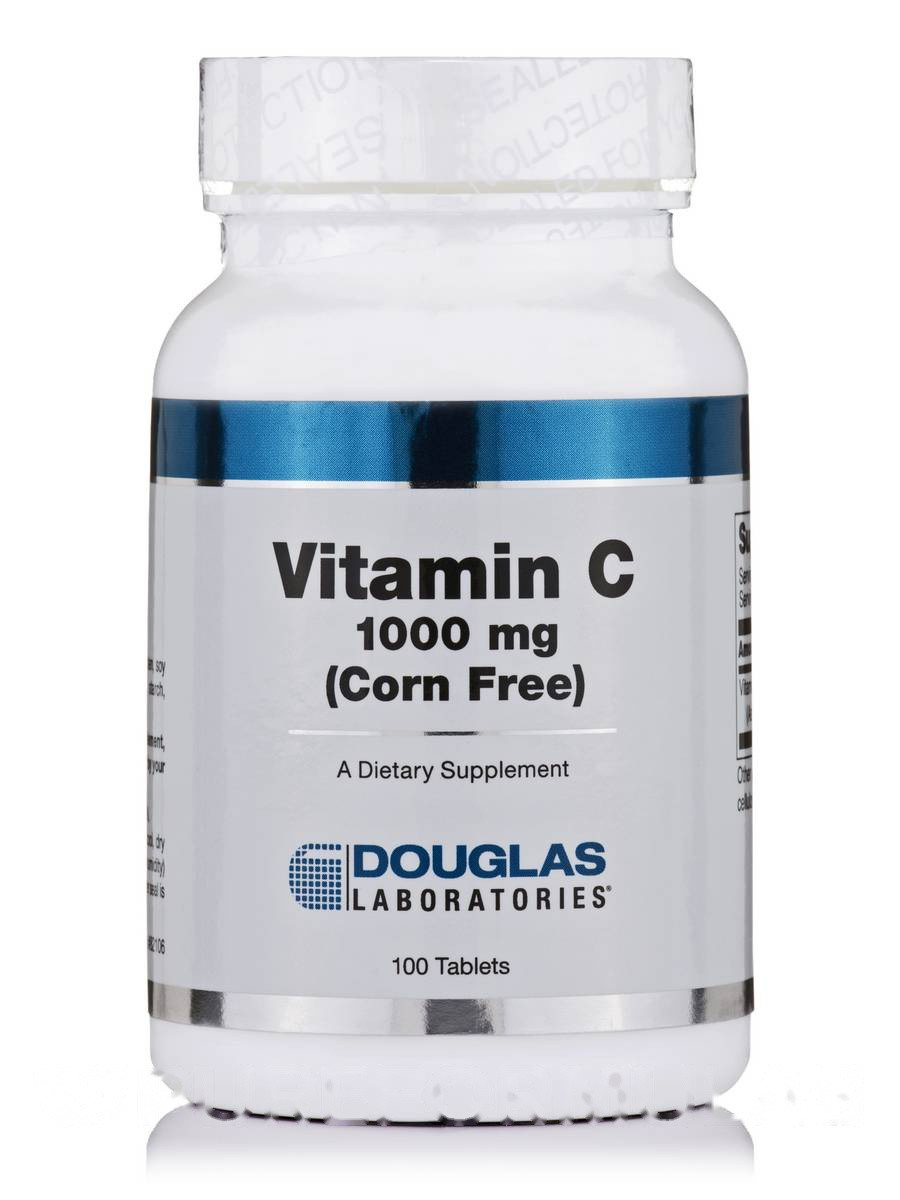 Вітамін C 1000 мг, Vitamin C, Douglas Laboratories, 100 таблеток BX854