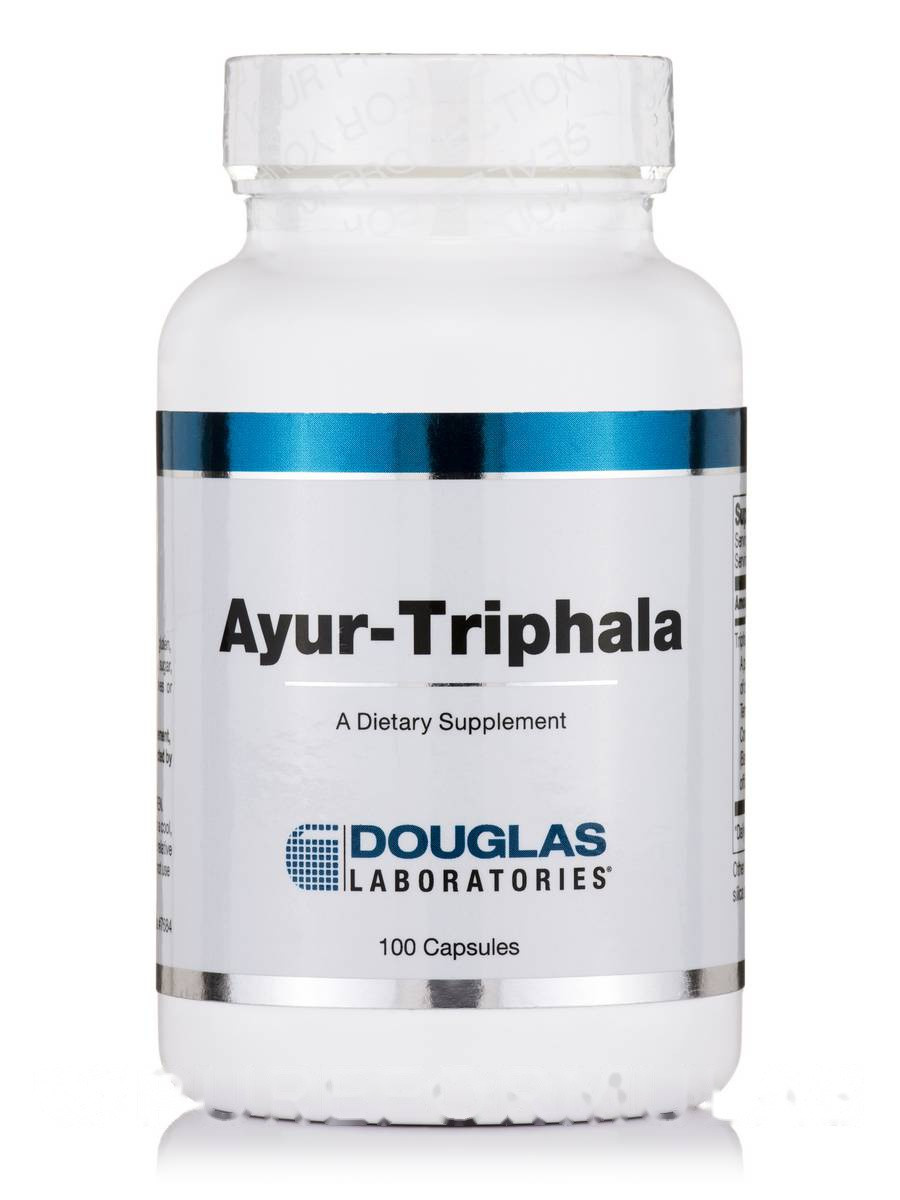 Аюр-Трифал, Ayur-Triphala, Douglas Laboratories, 100 капсул BX857, фото 1