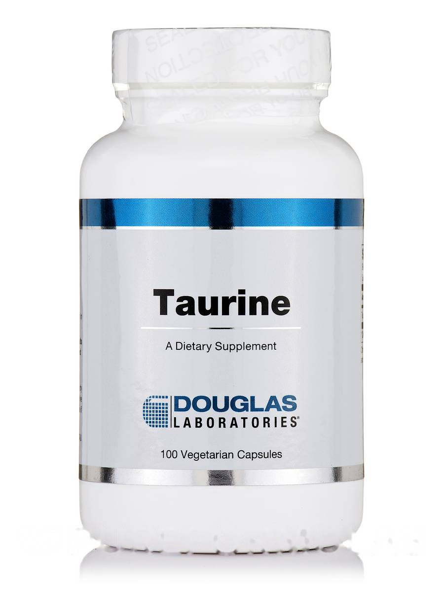 Таурин, Douglas Laboratories, 100 вегетаріанських капсул BX867