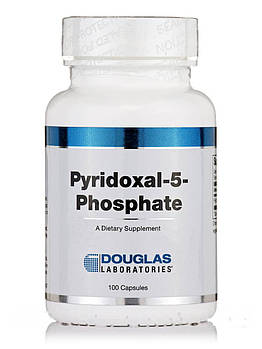 Піридоксаль-5-фосфат, Pyridoxal-5-Phosphate, Douglas Laboratories, 100 капсул 03/24 року BX871