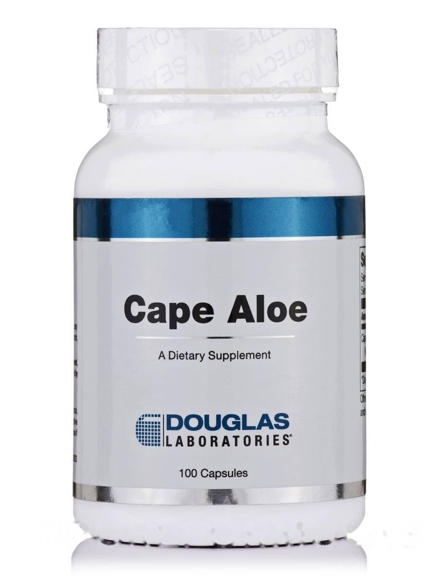 Мис Алое, Cape Aloe, Douglas Laboratories, 100 капсул BX876