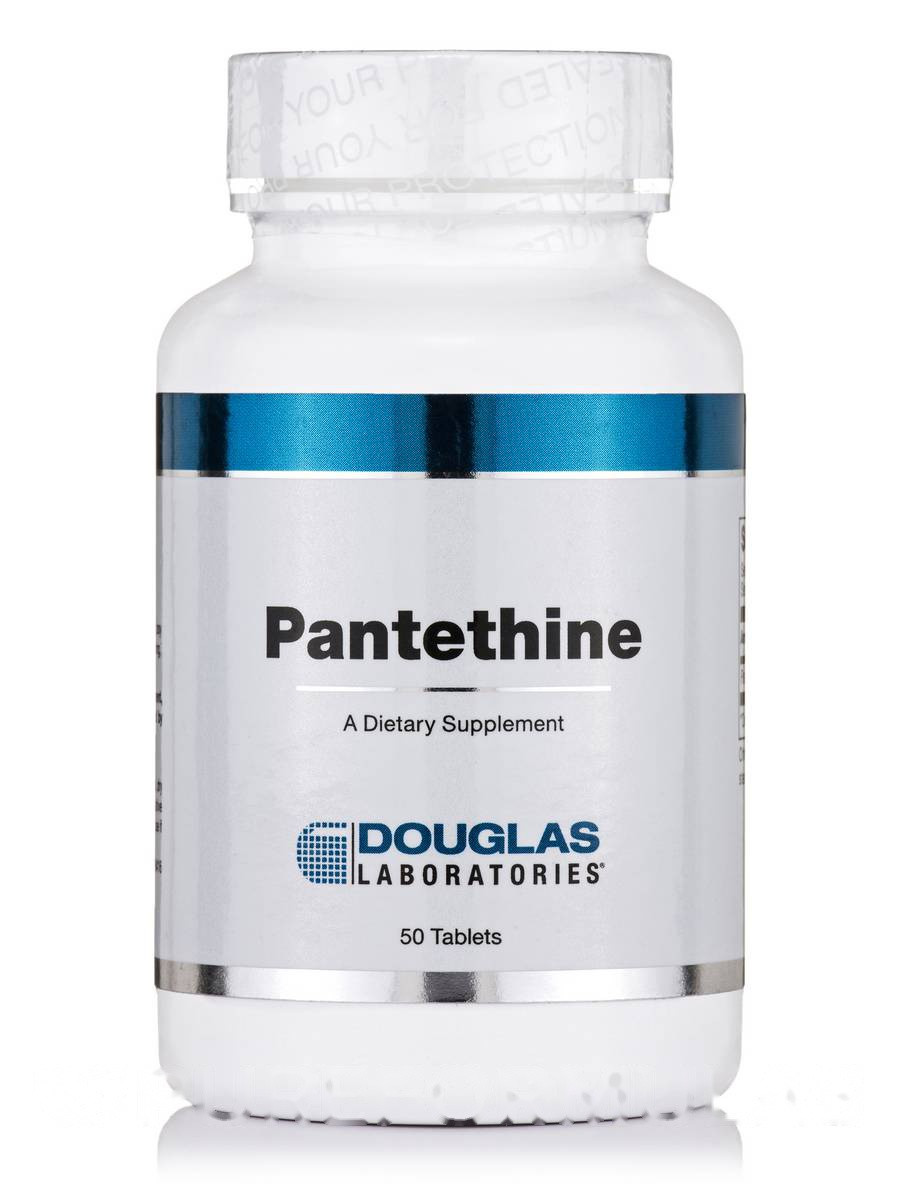 Пантетин, Pantethine, Douglas Laboratories, 50 таблеток BX909