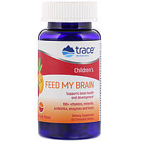 Trace Minerals Research, FMB Feed My Brain, For Children, Fruit Punch Flavor, 60 Chewable Wafers