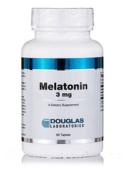 Мелатонін 3 мг, Melatonin, Douglas Laboratories, 60 таблеток BX120