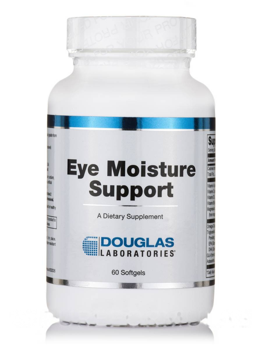 Підтримка вологості очей, Eye Moisture Support, Douglas Laboratories, 60 м'яких гелів BX182