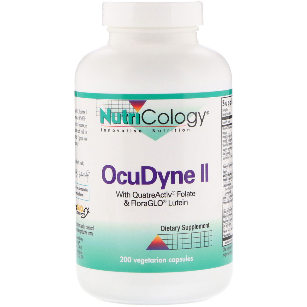 Nutricology, OcuDyne II, 200 вегетаріанських капсул BX785
