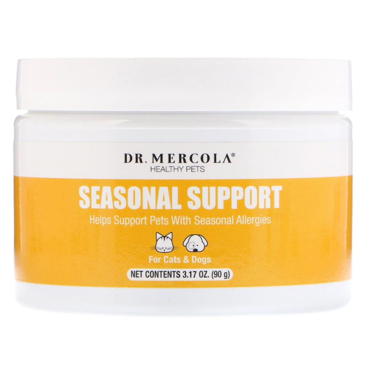 Dr. Mercola, Healthy Pets, Seasonal Support, For Cats and Dogs, 3.17 oz (90 g) BX951