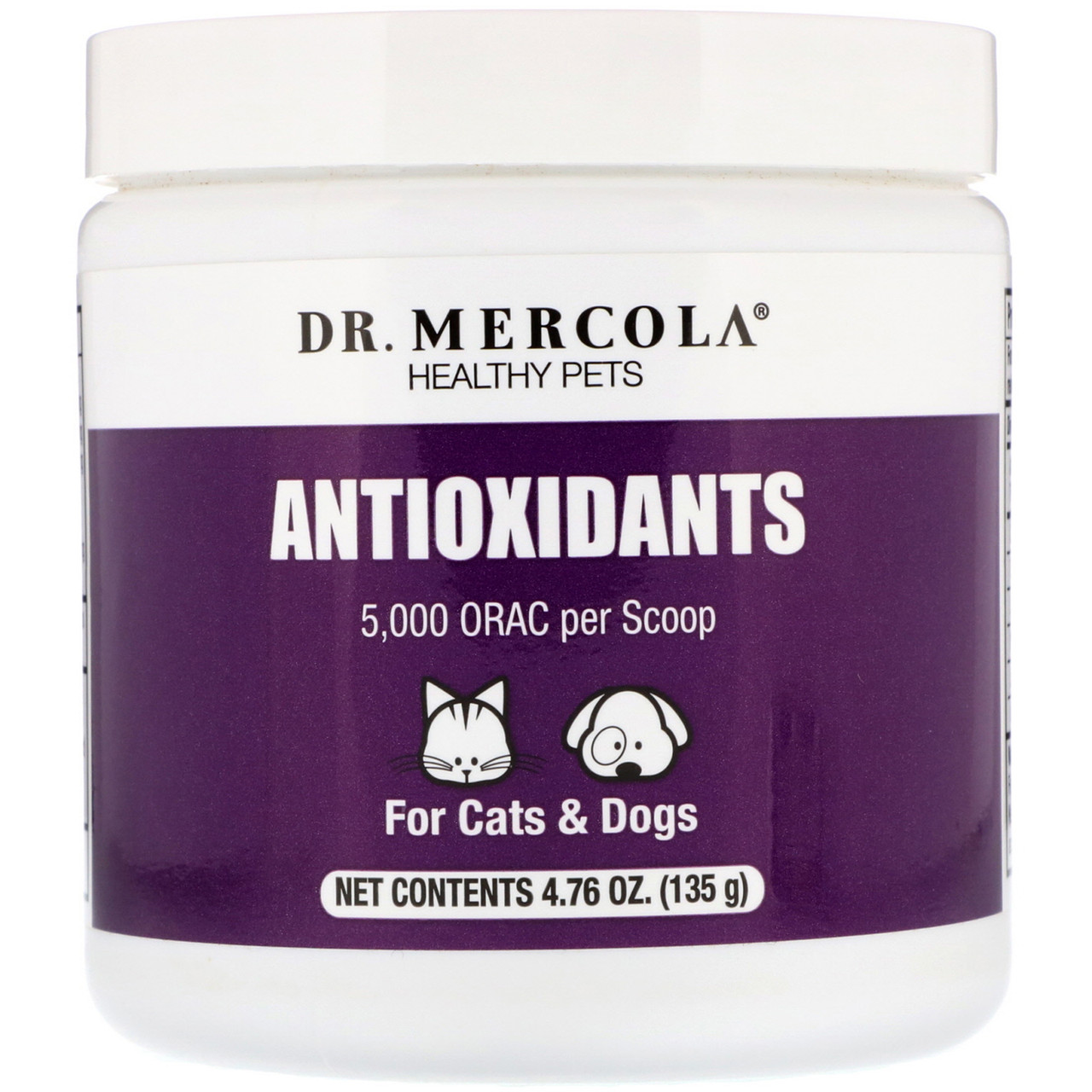 Dr. Mercola, Antioxidants, For Cats & Dogs, 4.76 oz (135 g) BX956