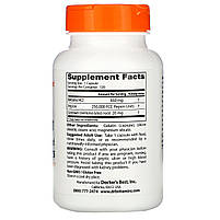 Бетаїна гідрохлорид із пепсином, Doctor's Best Betaine HCL Pepsin & Gentian Bitters 120 капсул BX268, фото 3
