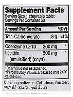 Ультра Коензим Q-10, Ultra Coenzyme Q-10, 200 мг (жовті), Douglas Laboratories, 60 таблеток BX201, фото 6