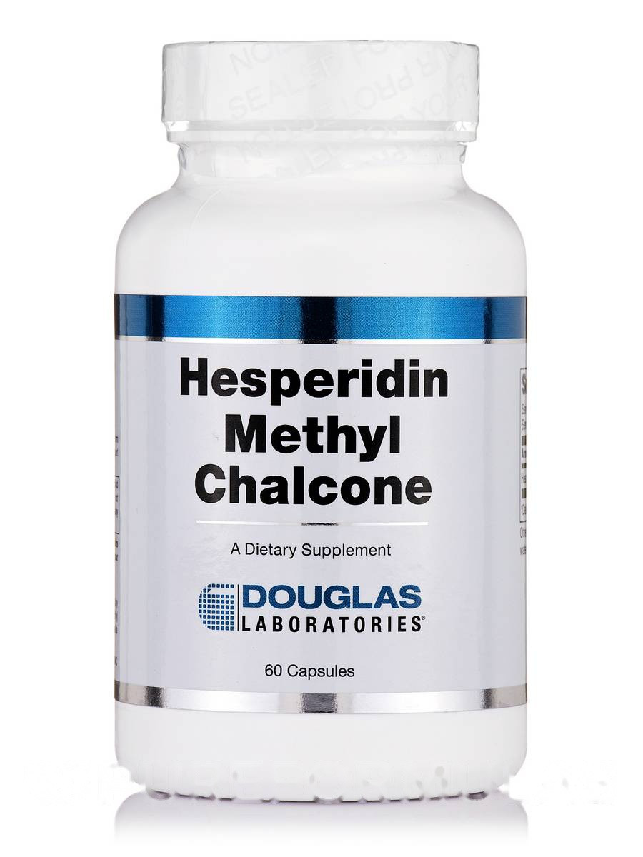 Гесперидин Метил-Хальконе, Hesperidin Methyl Chalcone, Douglas Laboratories, 60 капсул BX207, фото 1
