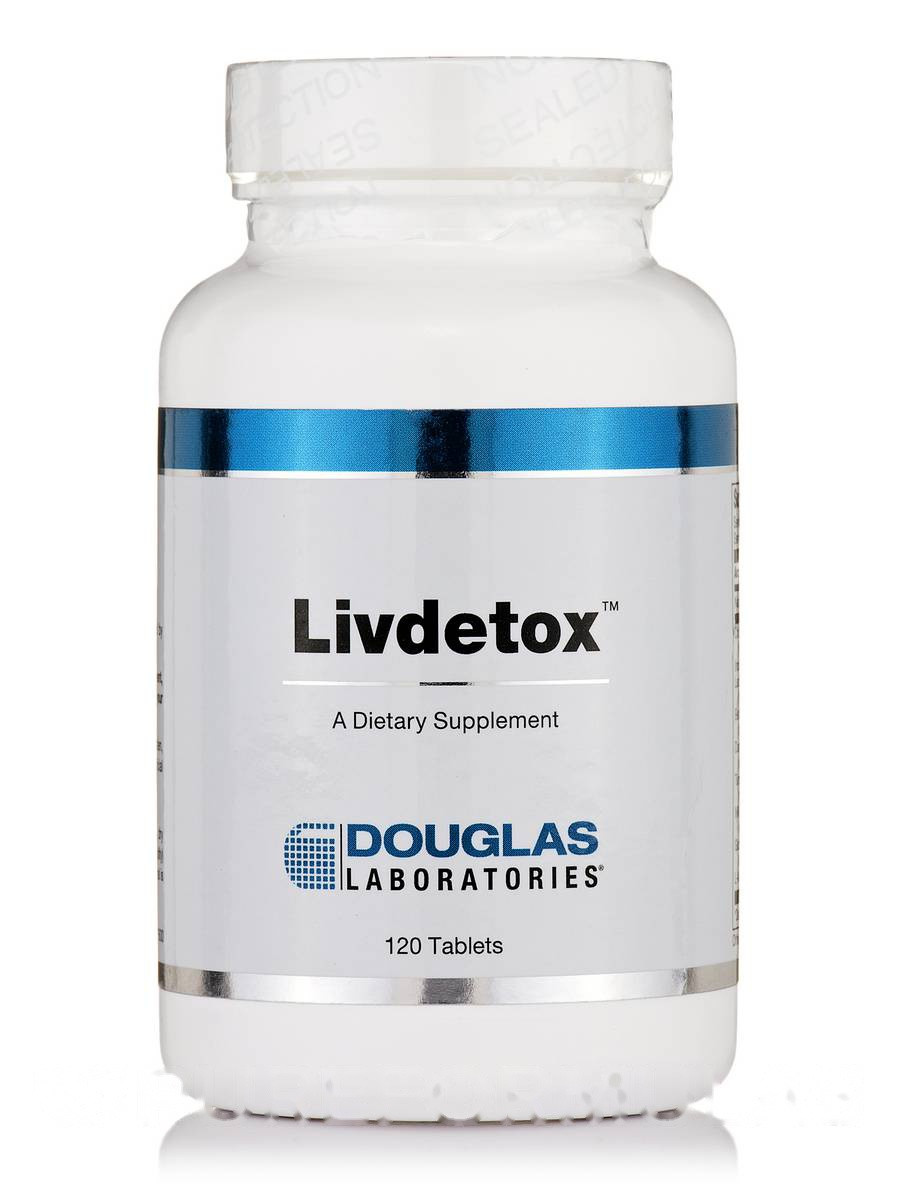 Лівдетокс, Livdetox, Douglas Laboratories, 120 таблеток BX330