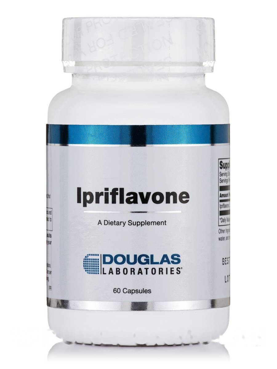 Иприфлавон, Ipriflavone, Douglas Laboratories, 60 капсул BX218