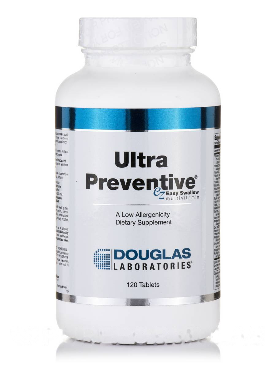 Ультрапрофілактика EZ, Ultra Preventive EZ, Douglas Laboratories, 120 таблеток BX334, фото 1