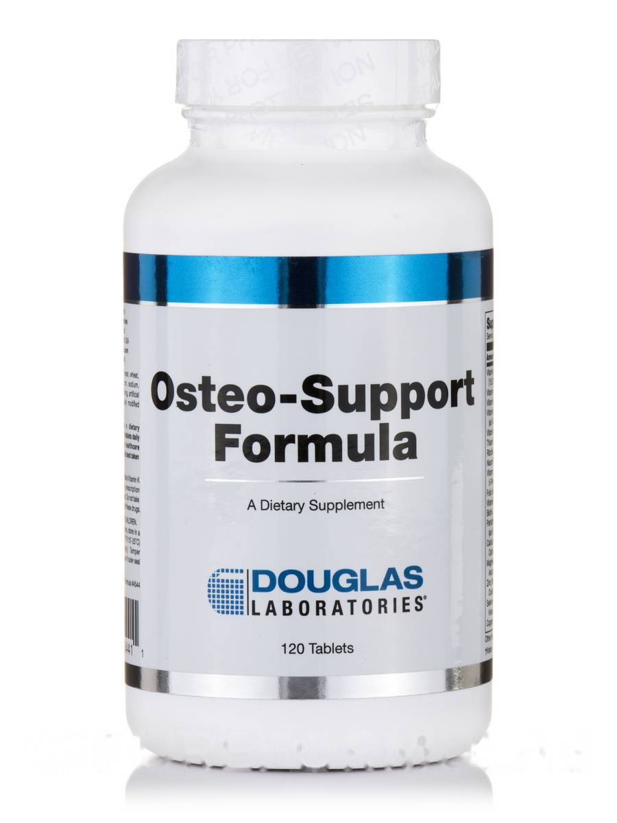 Остео для утримання формула, Osteo-Support Formula, Douglas Laboratories, 120 таблеток BX338