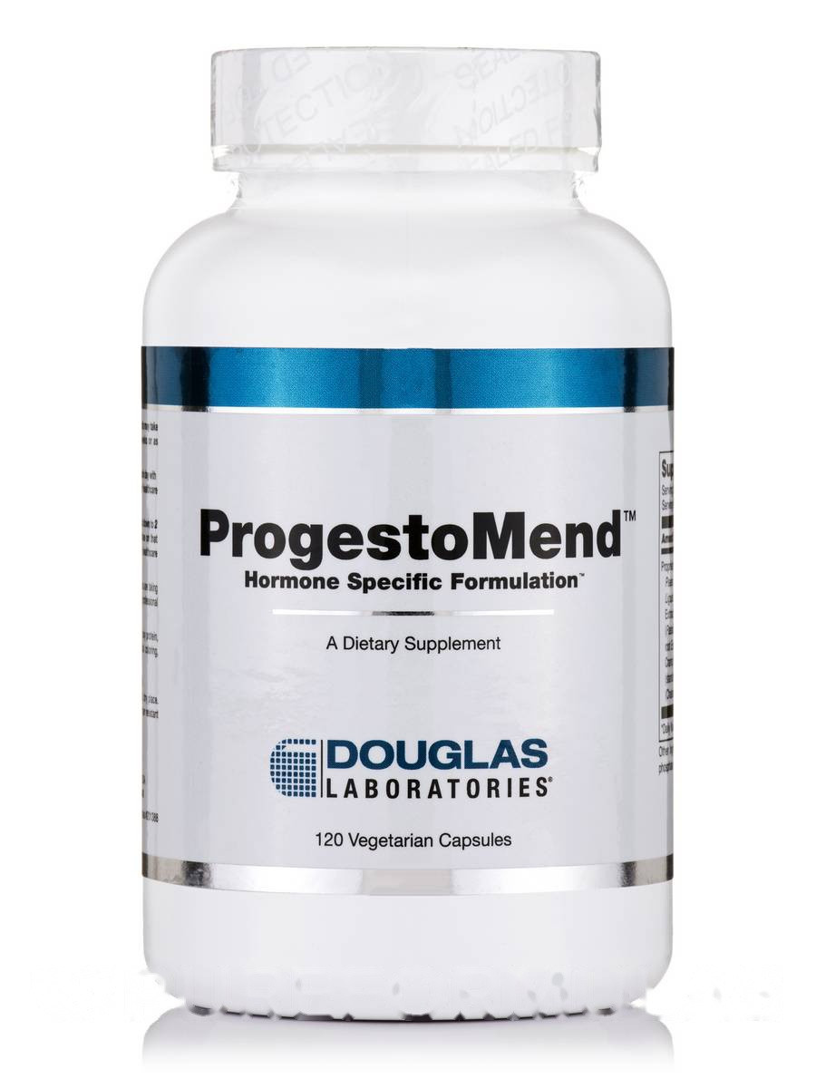 ПрогестоМенд, ProgestoMend, Douglas Laboratories, 120 вегетаріанських капсул BX343, фото 1