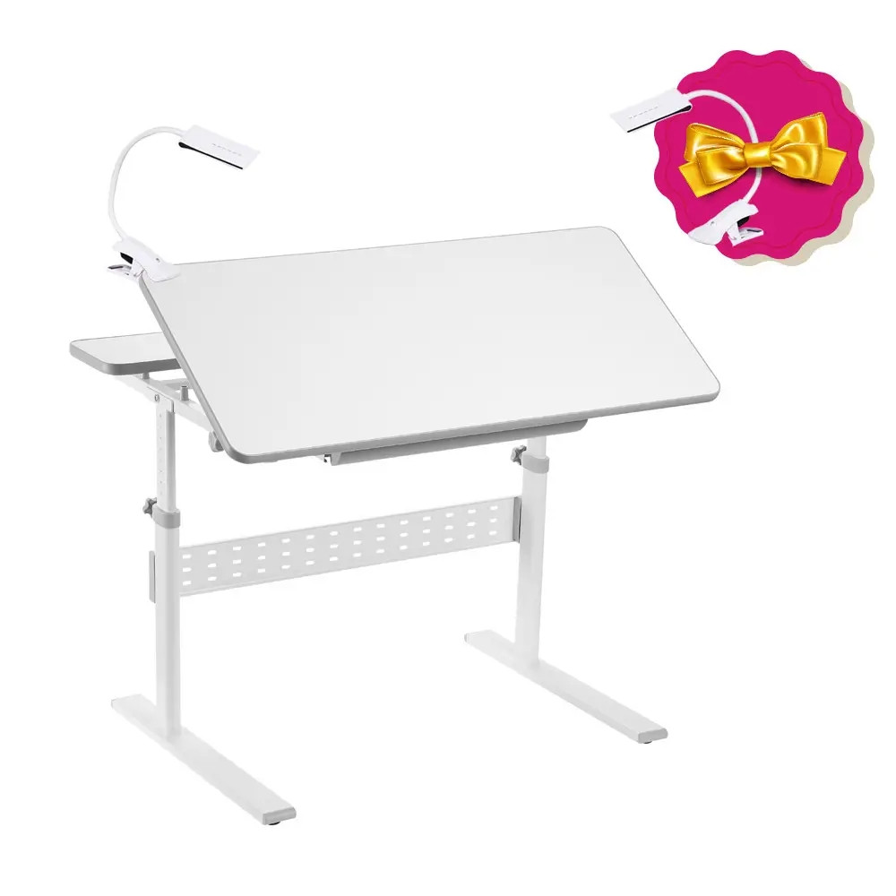 Парта-трансформер для школяра Fundesk Colore Grey, фото 1