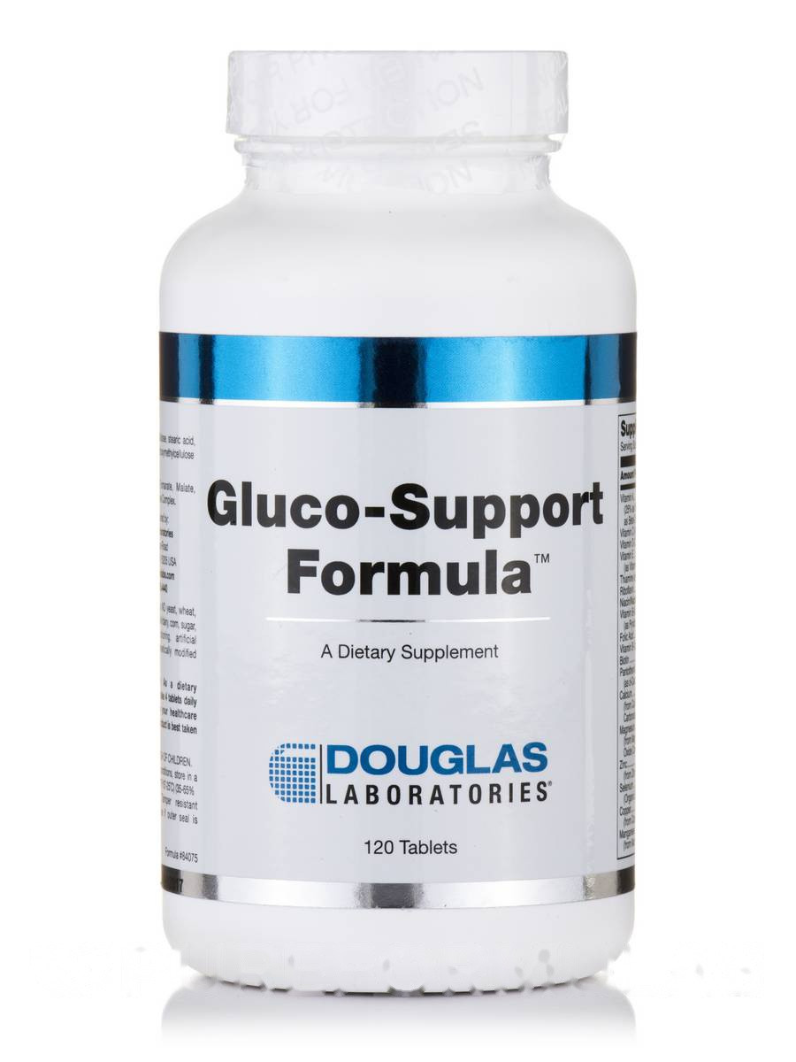 Глюко-Підтримка, Gluco-Support Formula, Douglas Laboratories, 120 таблеток BX353, фото 1