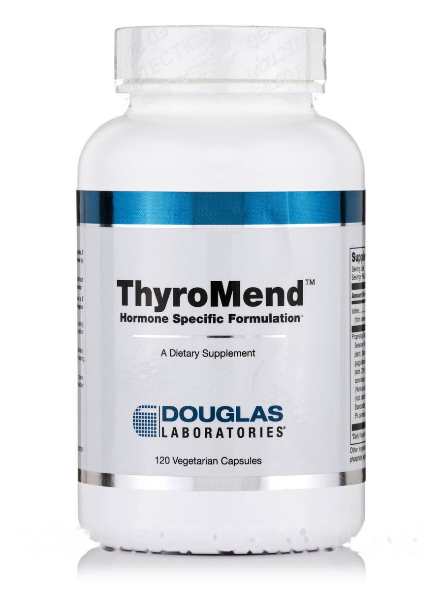Тиреманд, ThyroMend, Douglas Laboratories, 120 вегетаріанських капсул BX361
