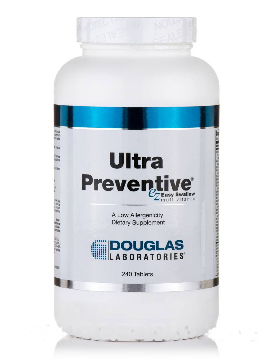 Ультрапрофілактика EZ, Ultra Preventive EZ, Douglas Laboratories, 240 таблеток BX851