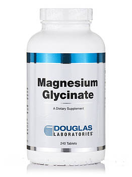 Магній гліцинат, Magnesium Glycinate, Douglas Laboratories, 240 таблеток BX852