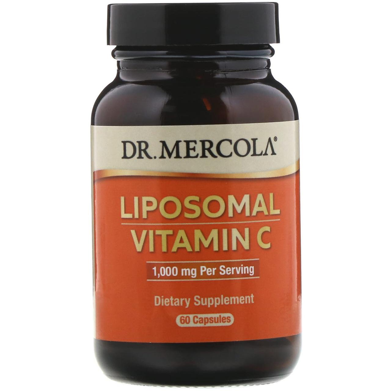 Ліпосомальний вітамін С, Dr. Mercola, 60 кап. BX261