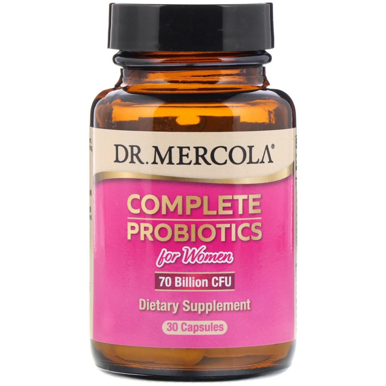 Dr. Mercola, Complete Probiotics for Women, 60 Capsules BX267