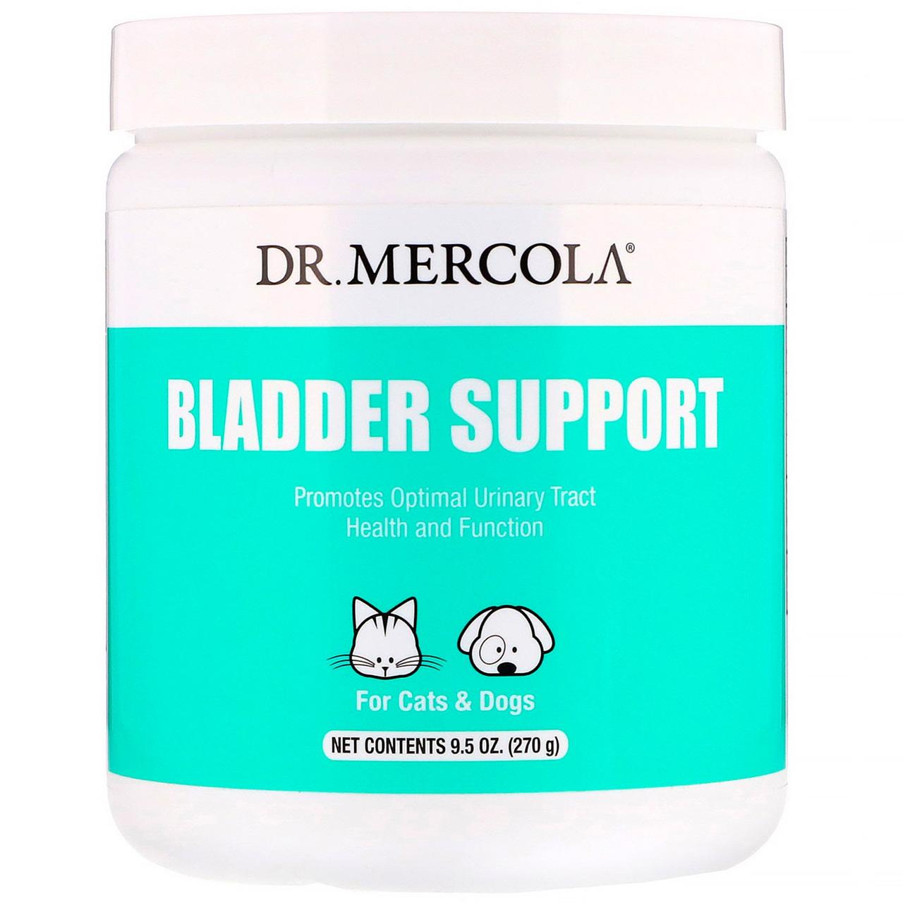 Підтримка сечового міхура, домашніх тварин, Dr. Mercola, 270 г. BX898