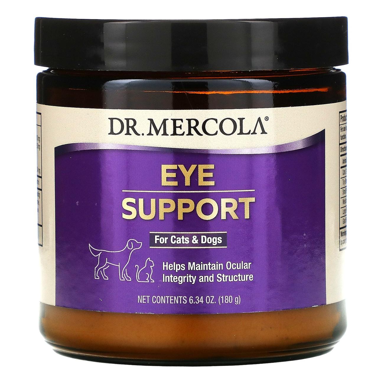 Підтримка очей хатнім тваринам, Dr. Mercola, 180 г. BX900