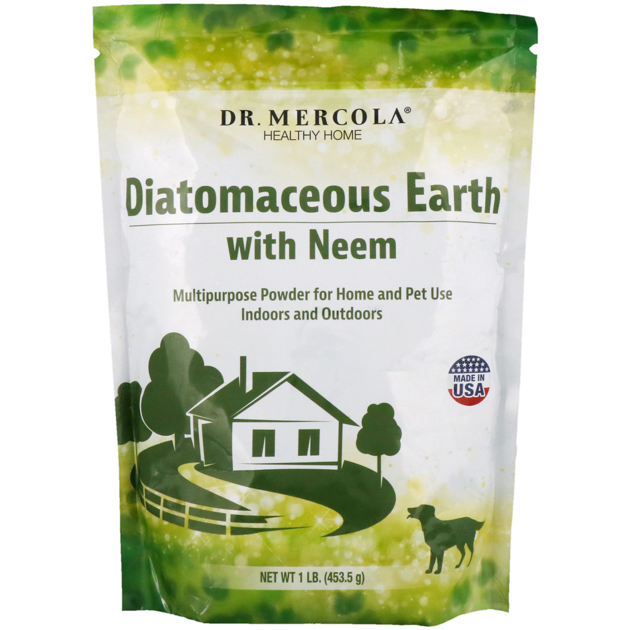 Dr. Mercola, Diatomaceous Earth with Neem, 1 lb (453.5 g) BX904