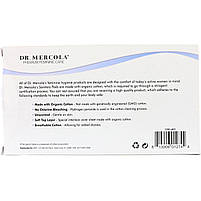 Dr. Mercola, Premium Feminine Care, Natural Cotton Sanitary Pads, 16 Sanitary Pads BX915, фото 3