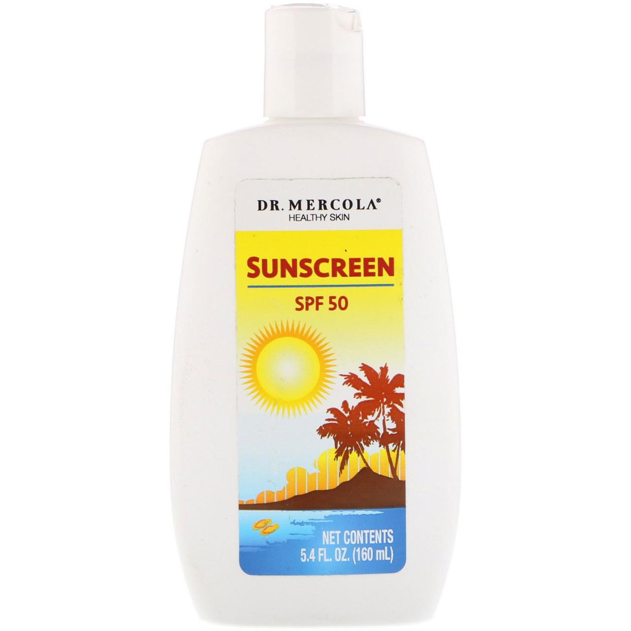 Dr. Mercola, Healthy Skin, Sunscreen, SPF 50, 5.4 fl oz (160 g) BX928
