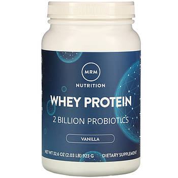 MRM, Молочна сироватка, насичена ваніль, 2,03 фунти (923 г) BX232