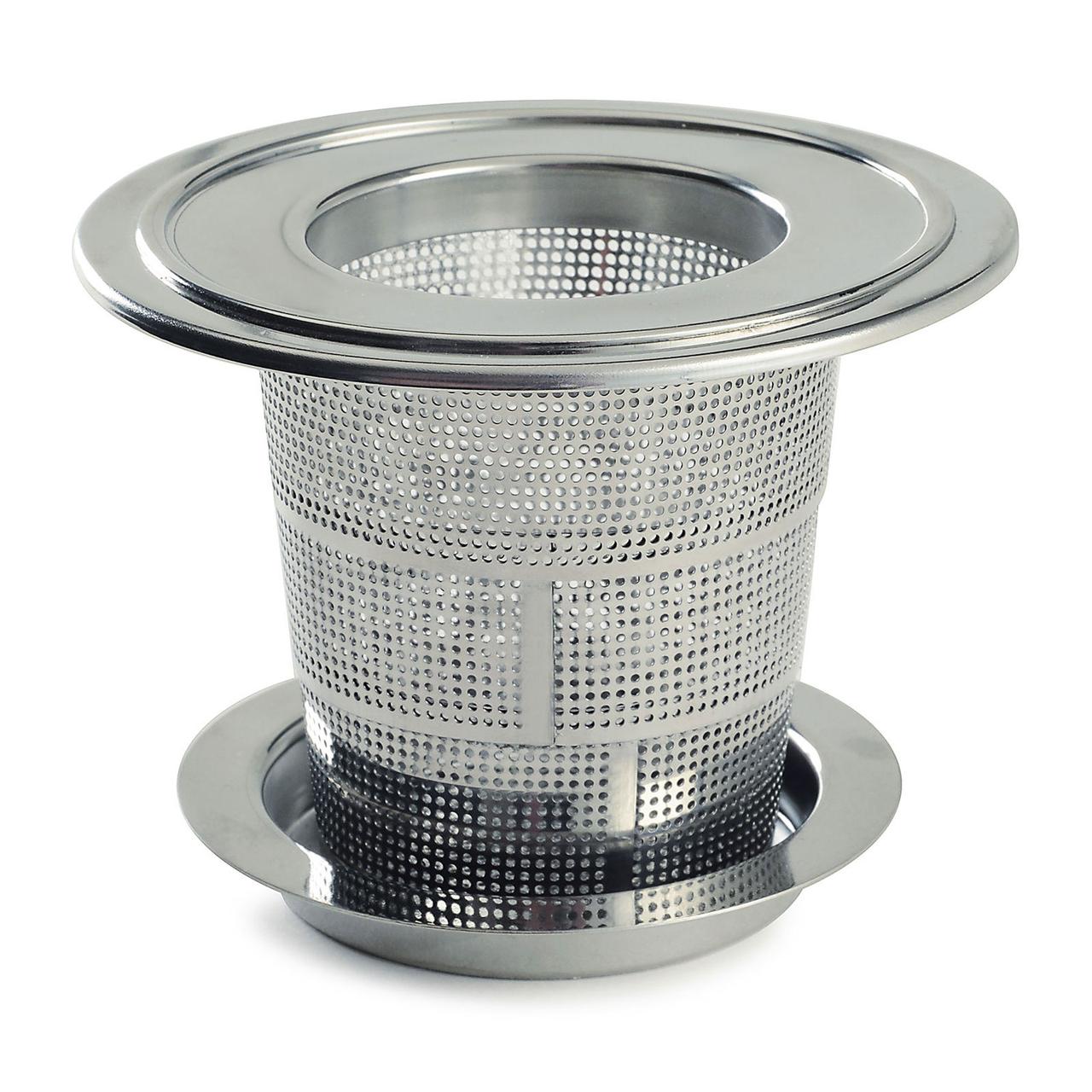 Dr. Mercola, Healthy Home, Collapsible Tea Infuser with Drip Catcher, 1 Stainless Steel Infuser BX953