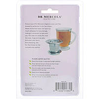 Dr. Mercola, Healthy Home, Collapsible Tea Infuser with Drip Catcher, 1 Stainless Steel Infuser BX953, фото 5