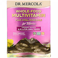 Мультивітаміни та мінерали для жінок, щоденне паковання, A.M.&P.M., Whole-Food Multivitamin Plus Vital BX9, фото 5