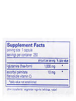 L-глутамін 1000 мг, l-Glutamine, Pure Encapsulations, 250 капсул BX289, фото 5