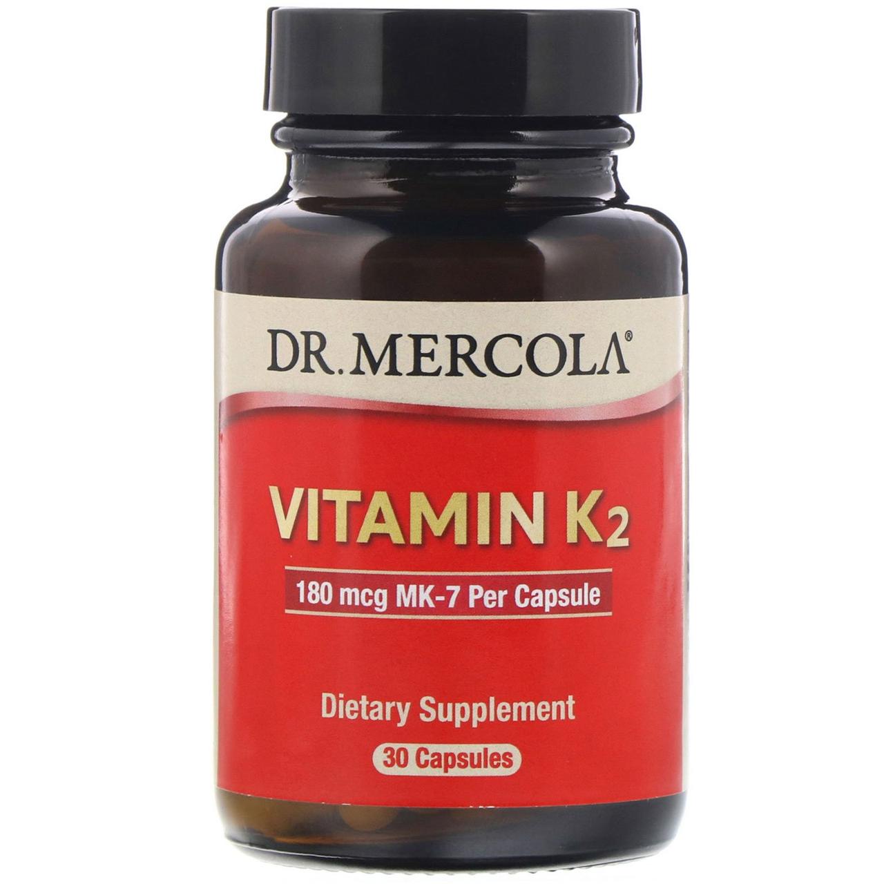 Вітамін К2, Dr. Mercola, 30 кап. BX390