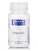 Фолат 400, Folate, Pure Encapsulations, 90 капсул BX515, фото 5