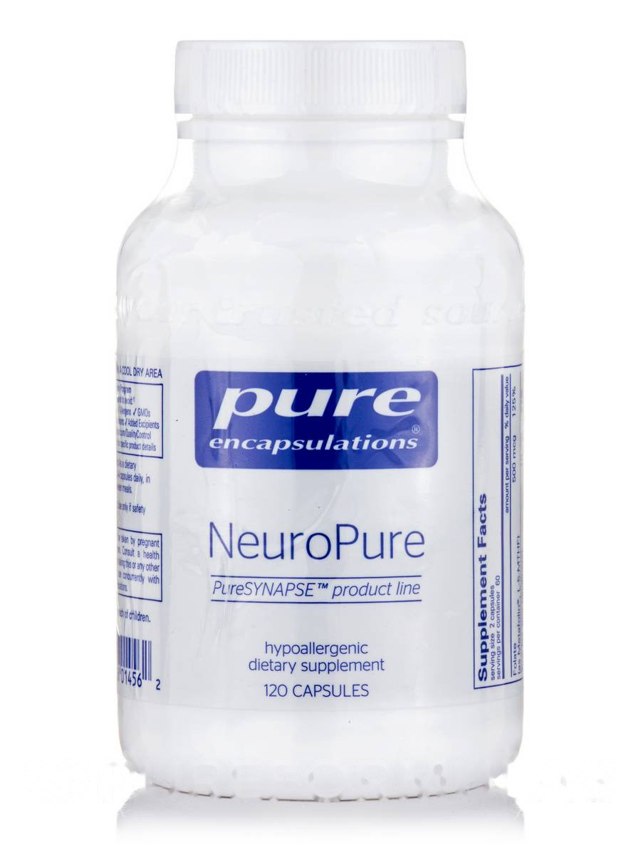 Чисті нерви, NeuroPure, Pure Encapsulations, 120 капсул BX603, фото 1