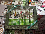 Набір рушників 5 шт. 40х60 Туреччина, фото 3