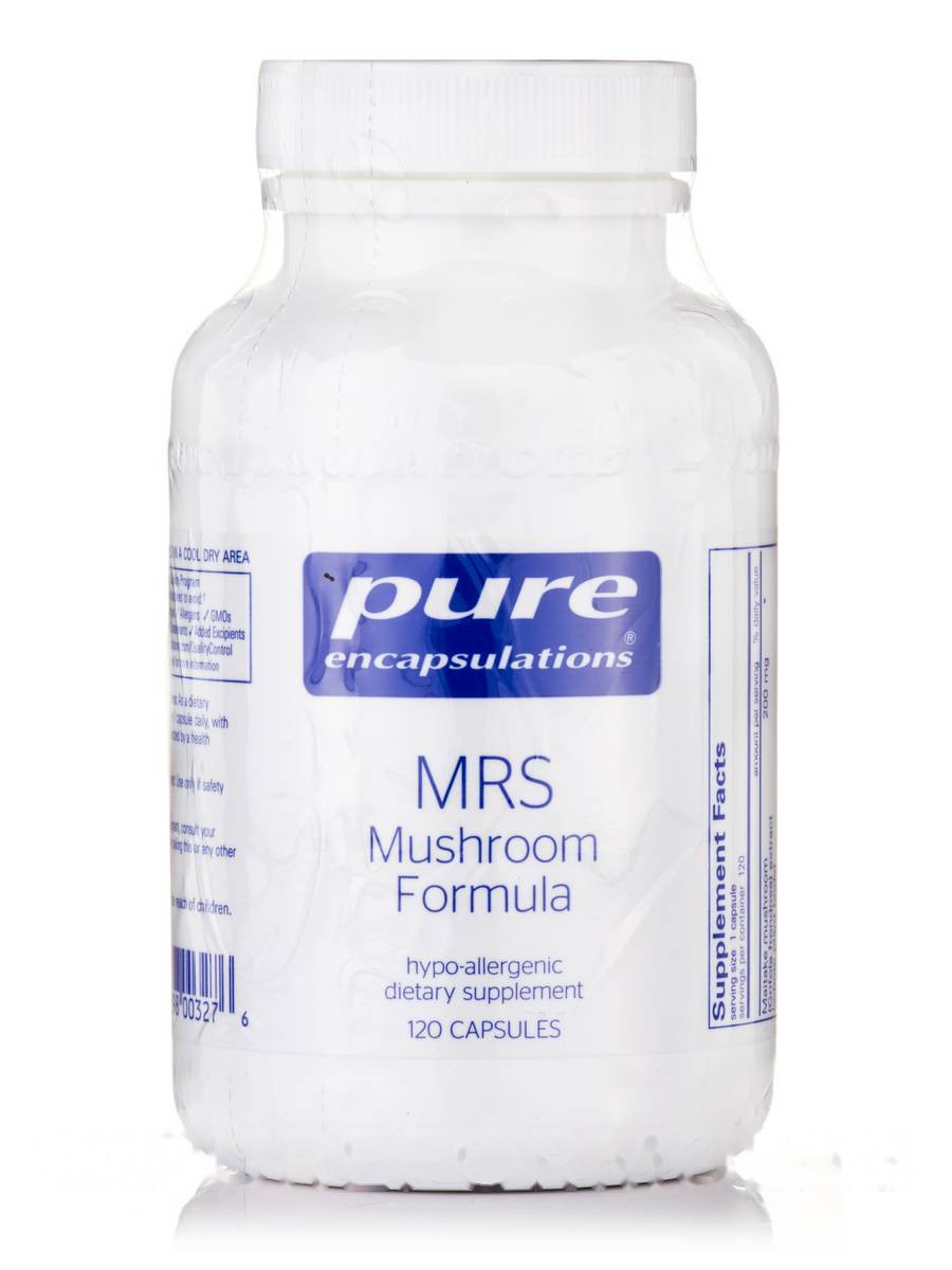 M/Р/СГрибна Формула, Pure Encapsulations, M/R/S Mushroom Formula 120 капсул BX616