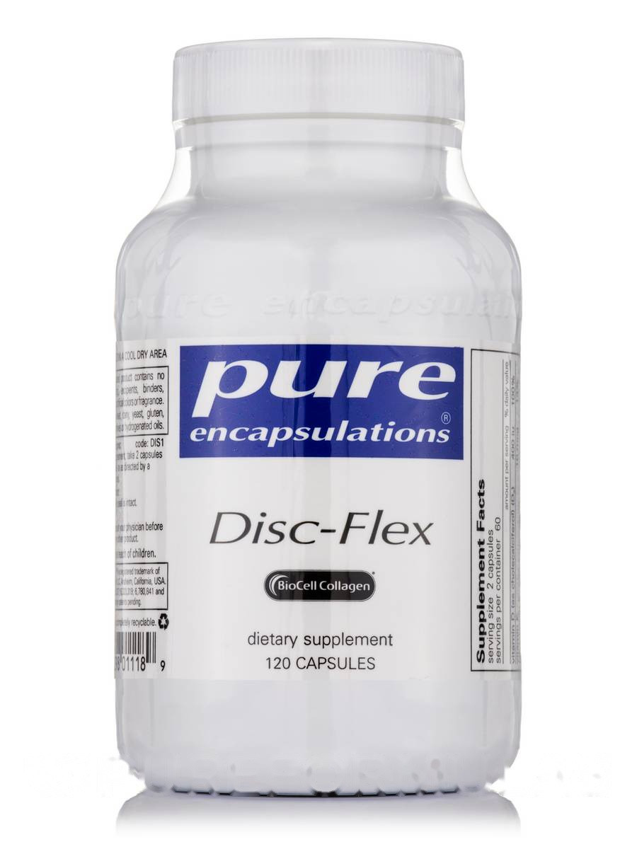 Диск-флекс, Disc-Flex, Pure Encapsulations, 120 капсул BX618