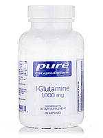 L-глутамин 1000 мг, l-Glutamine, Pure Encapsulations, 90 капсул