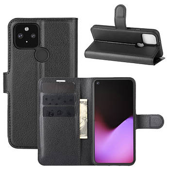 Чохол-книжка Litchie Wallet для Google Pixel 5 Black