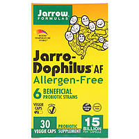 Jarrow Formulas, Jarro-Dophilus AF, Allergen-Free, 15 Billion, 30 Veggie Caps