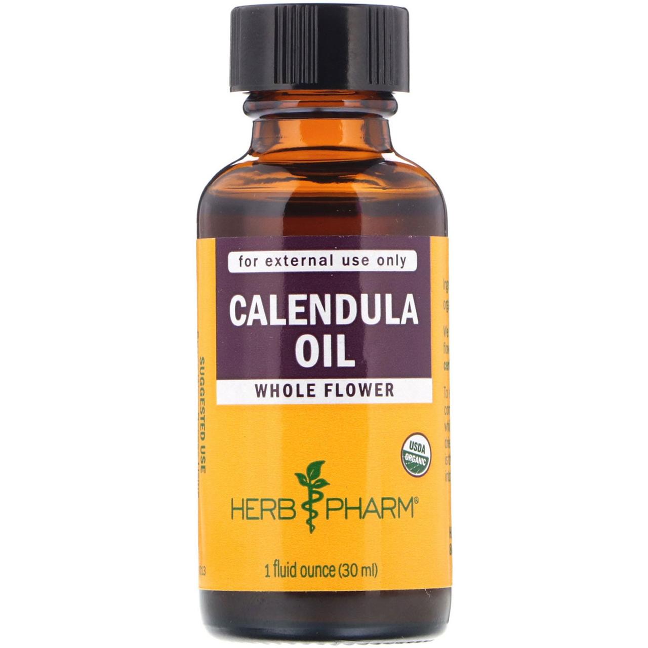 Олія календули, Calendula Oil, Herb Pharm, (29.6 мл) BX572