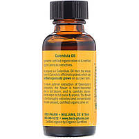 Олія календули, Calendula Oil, Herb Pharm, (29.6 мл) BX572, фото 3